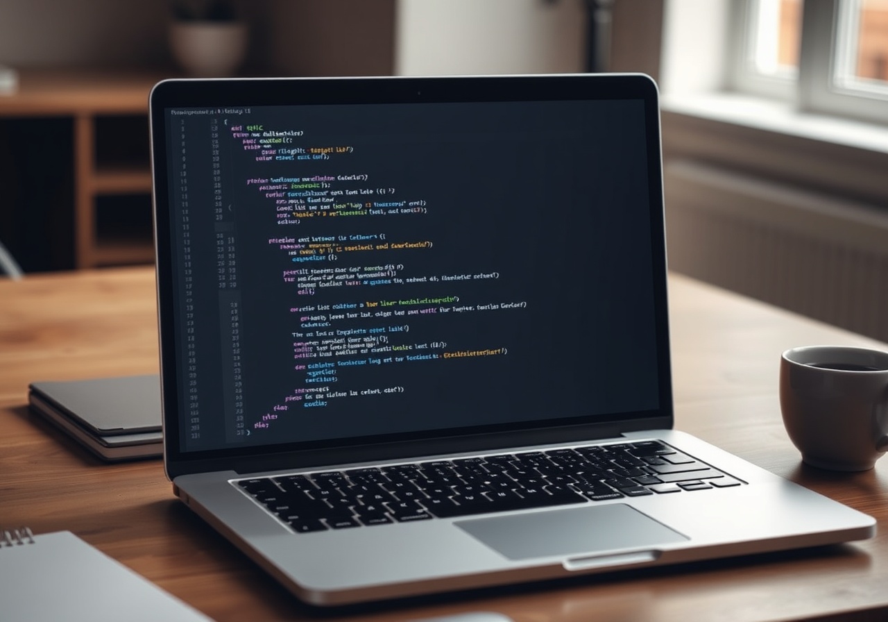Синтаксис API запроса в темном редакторе кода